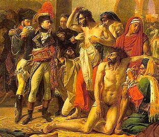 Section of Bonaparte Visits the Plague Stricken in Jaffa